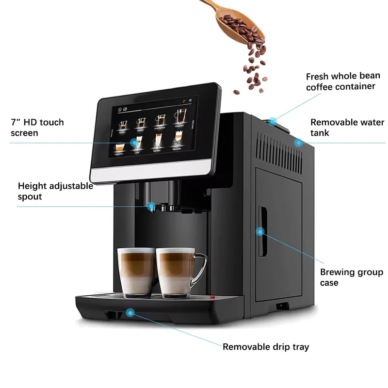 Commerciële espresso koffiemac - Home Barista recensie en prijs