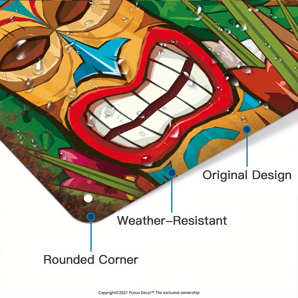 Aangepaste decoratieve Tiki Ba - Home Bar Signs recensie en prijs