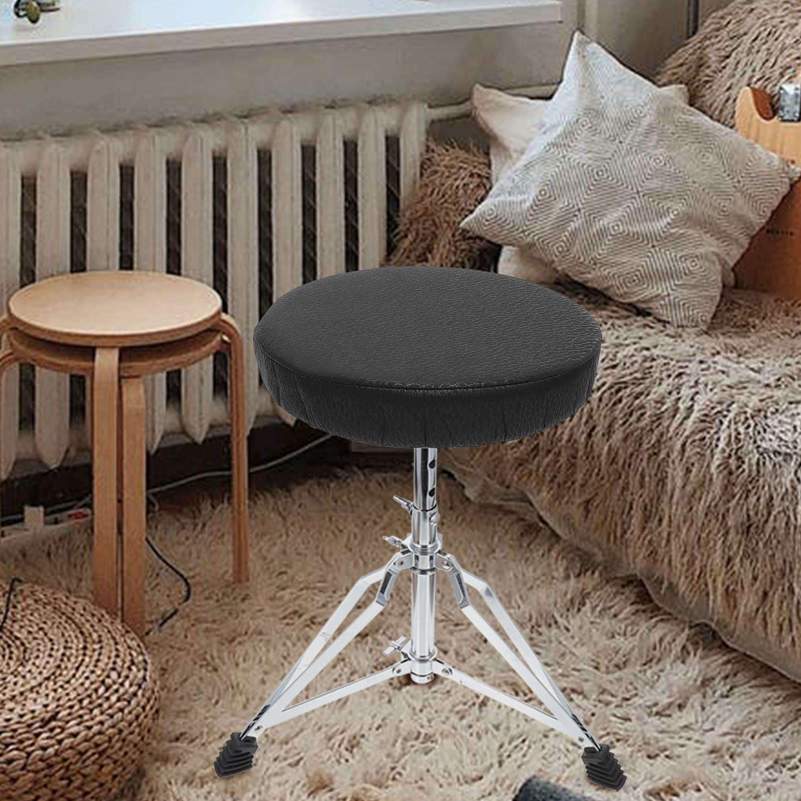 Elastische dikke zwarte ronde  - Home Bar Stools recensie en prijs