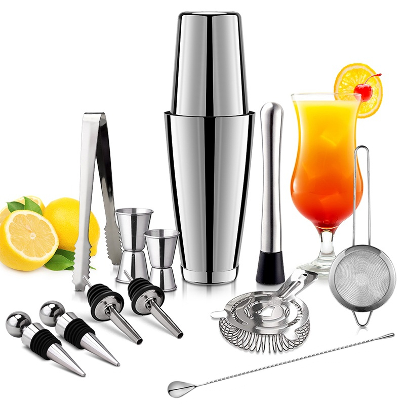 13 Stks/set Rvs Cocktail Shake - Boston Shaker Set recensie en prijs