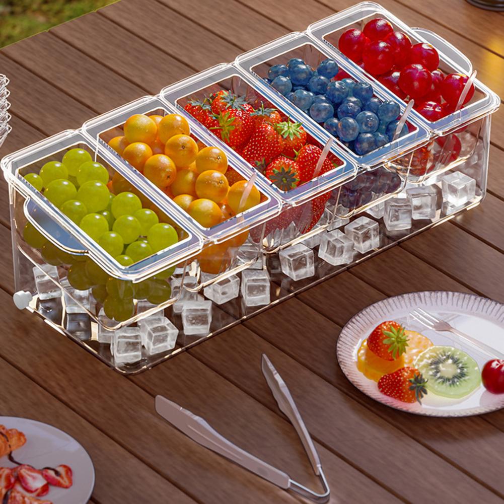 Taco Bar Serveerset voor feest - Garnish Tray Set recensie en prijs