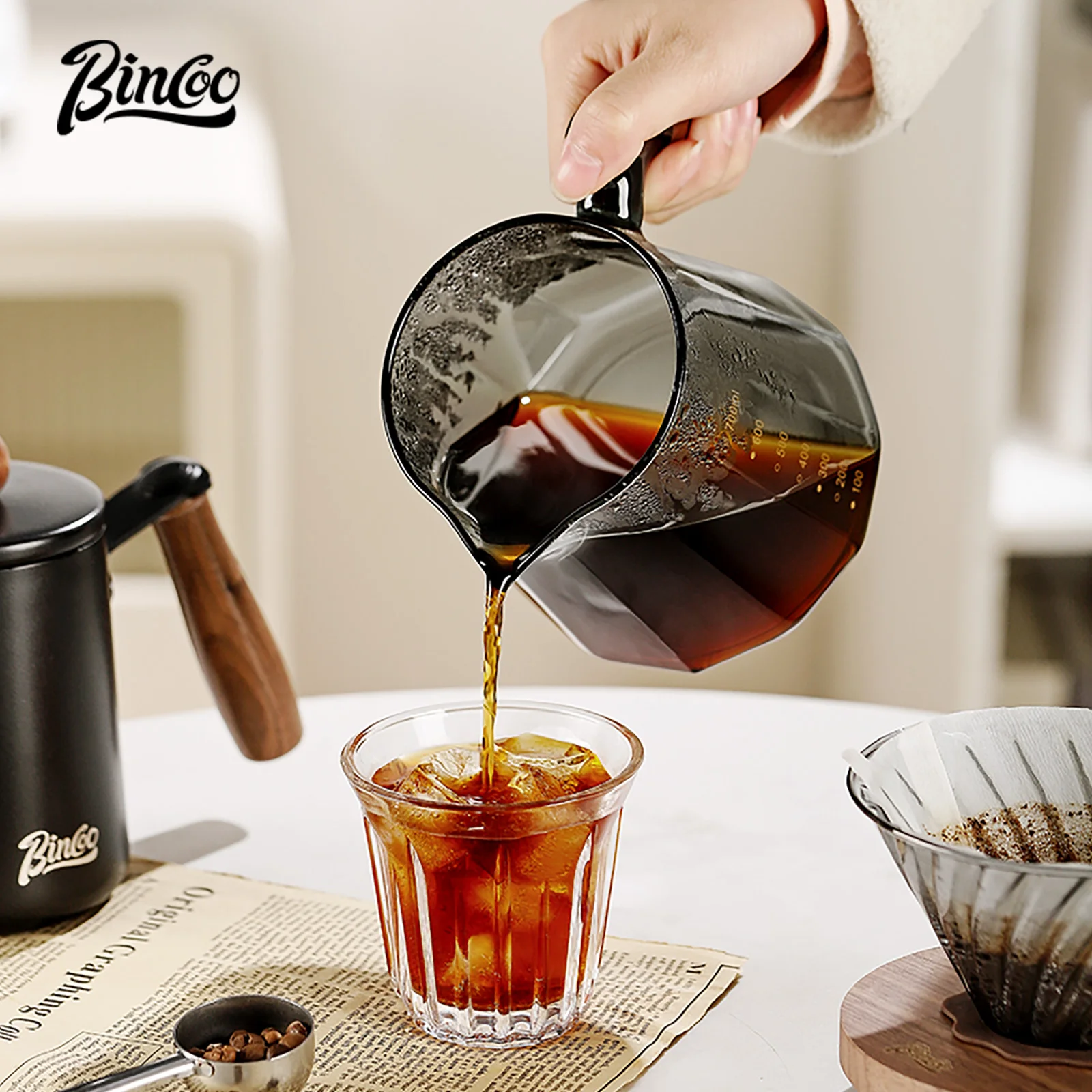 Bincoo 800ml Barista Pour Over - Home Barista recensie en prijs