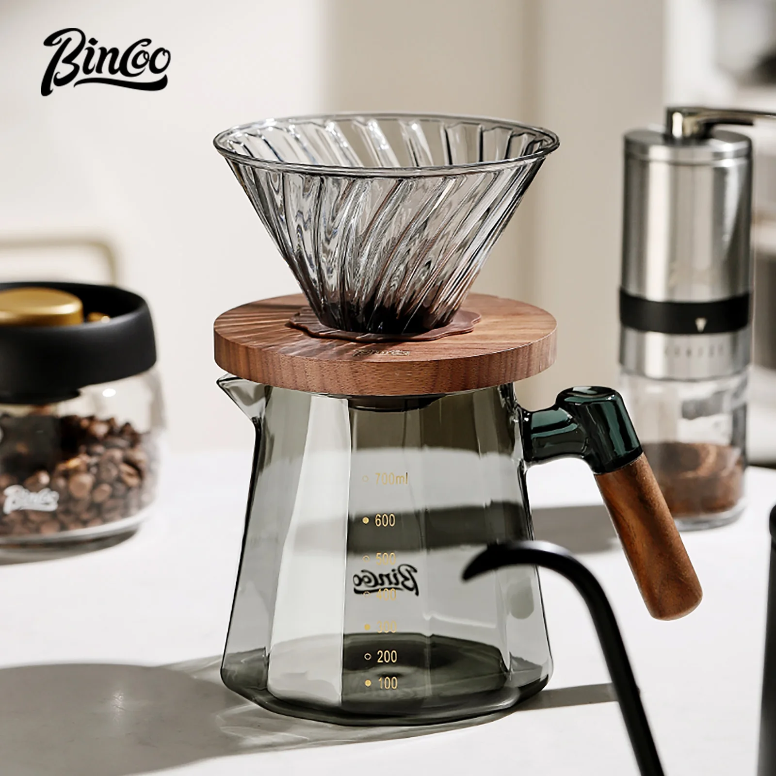 Bincoo 800ml Barista Pour Over - Home Barista recensie en prijs