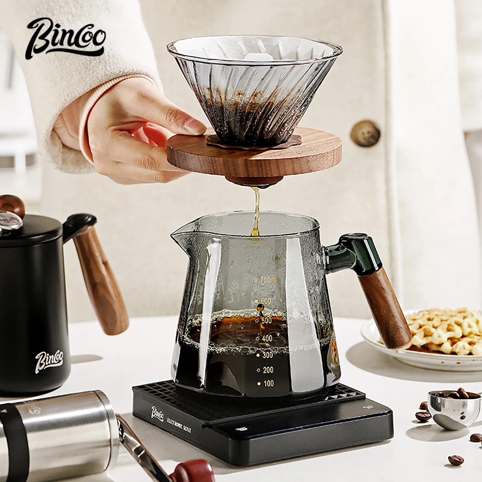 Bincoo 800ml Barista Pour Over - Home Barista recensie en prijs