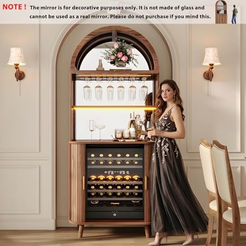 Wijnbar-kast met koelruimte, g - Home Bar And Cabinet recensie en prijs