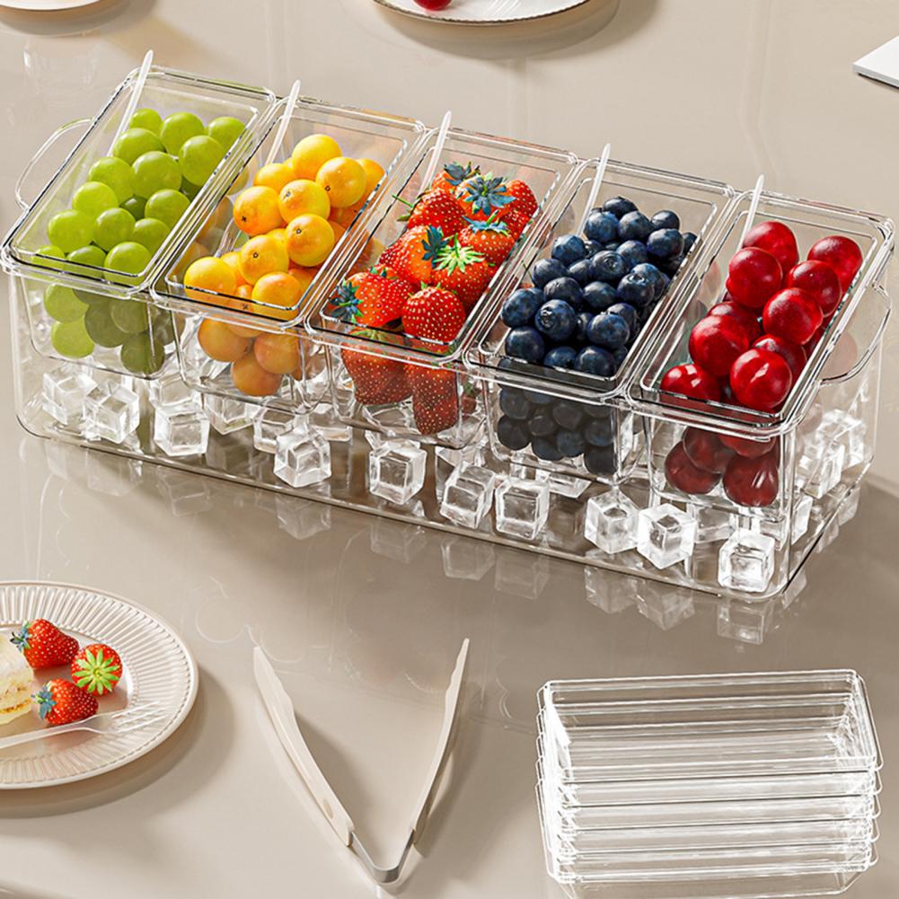 2026 Taco Bar Serveerset voor  - Garnish Tray Set recensie en prijs