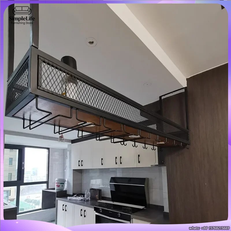 Open wijnrek barkast met plank - Home Bar Shelves recensie en prijs