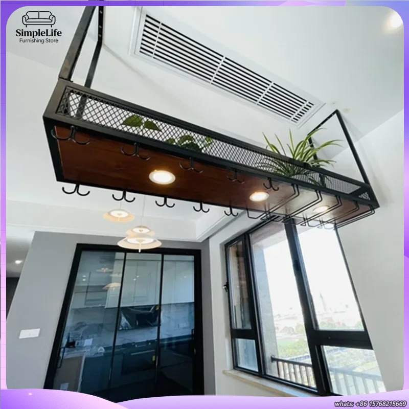 Open wijnrek barkast met plank - Home Bar Shelves recensie en prijs