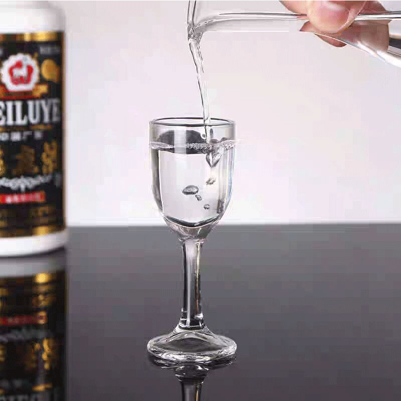 25ml helder shotglas met steel - Home Bargains recensie en prijs