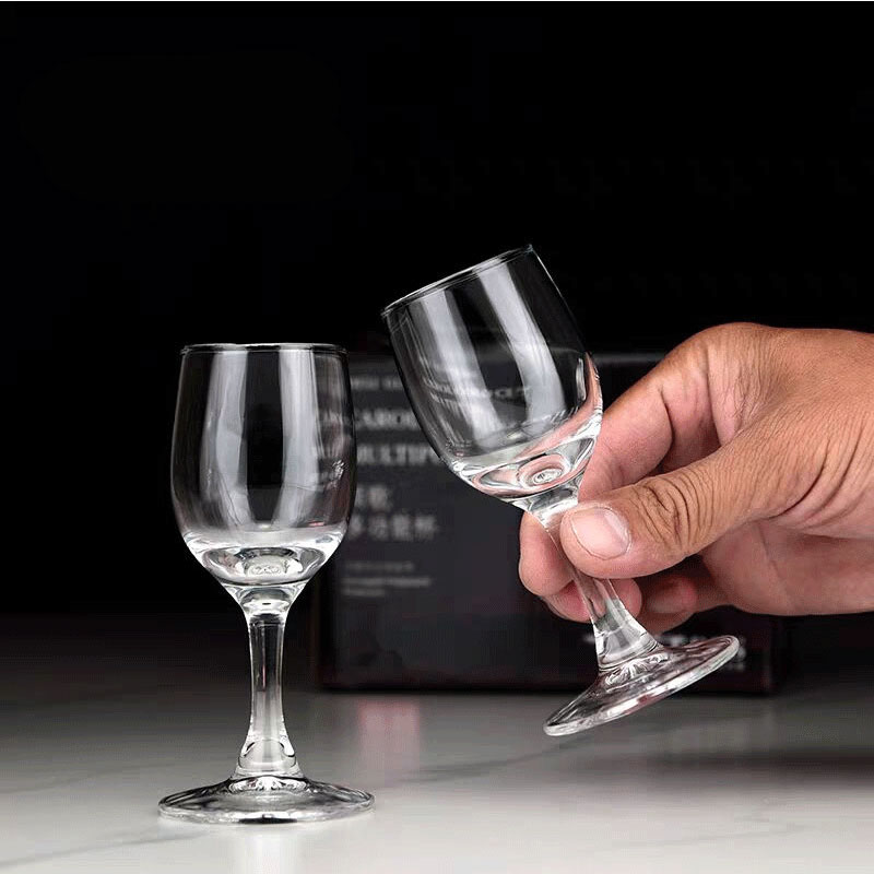 25ml helder shotglas met steel - Home Bargains recensie en prijs