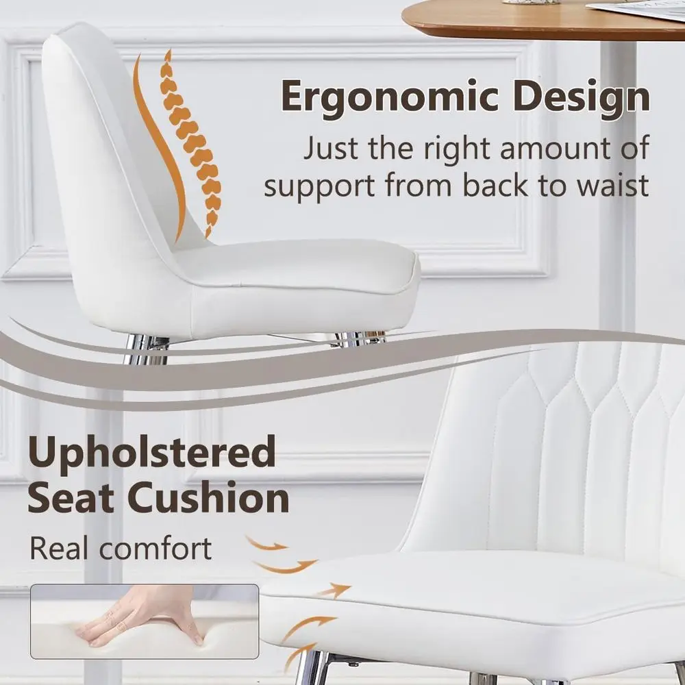 Set van 2 witte gestoffeerde b - Home Bar Stools recensie en prijs